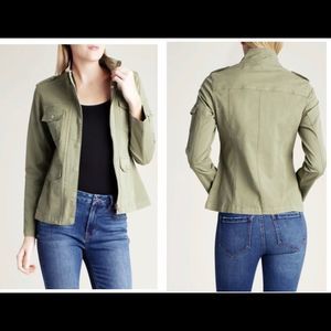 Kensie Vineyard green jacket